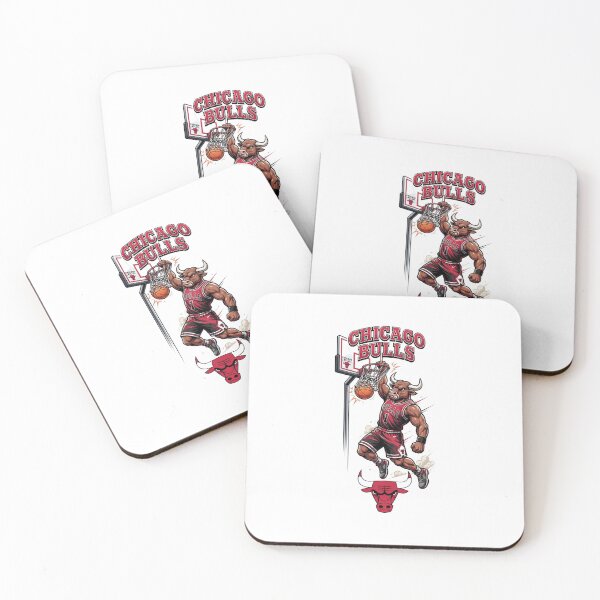 Item preview, Fierce Basketball Bull Mascot Slam Dunk Artwork designed and sold by BlasiseDS.