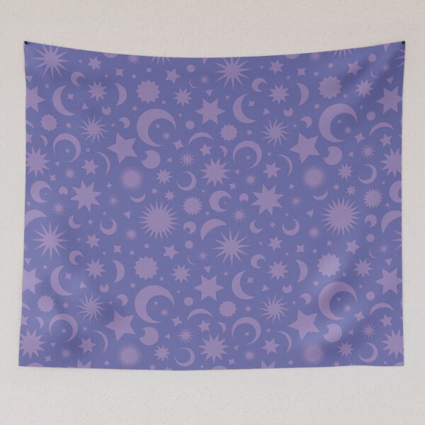 Item preview, Whimsigoth Celestial Sky in Tonal 90s Periwinkle designed and sold by YesterdayColl.