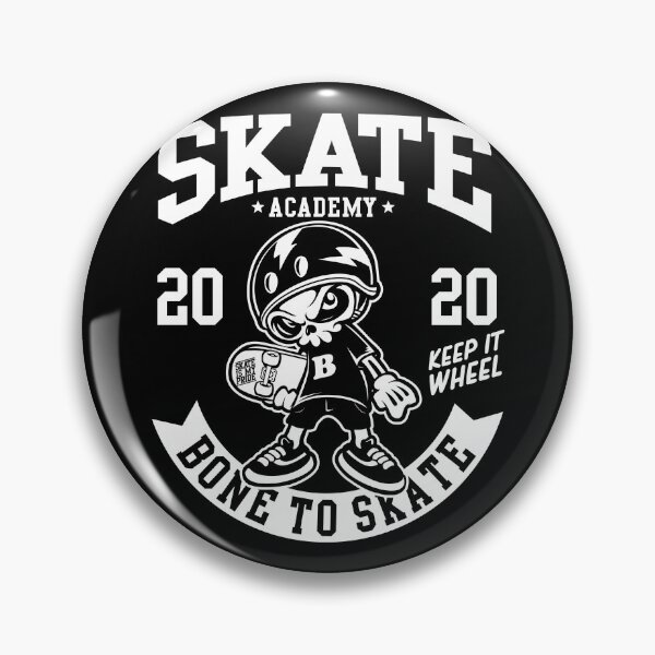 Item preview, Bone To Skate Academy Skull Skater designed and sold by heedooppod.