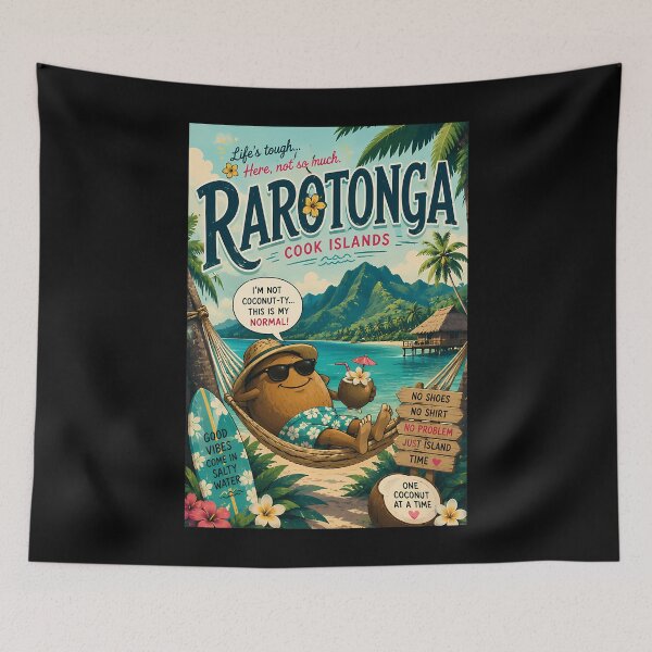 Item preview, Rarotonga Lagoon And Avarua Coastline Cook Islands designed and sold by CareHodge.