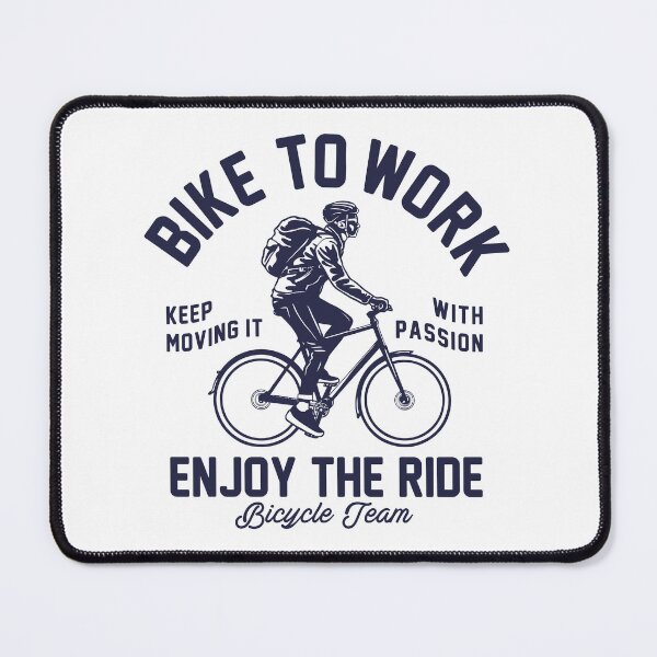 Item preview, Bike To Work Enjoy The Ride Cyclist designed and sold by heedooppod.