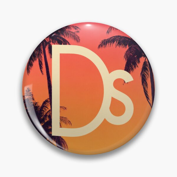 Item preview, Leonida Sunset Palm Monogram designed and sold by Foryoubroshirt.