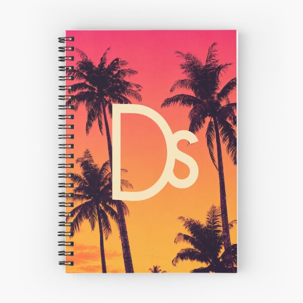 Item preview, Leonida Sunset Palm Monogram designed and sold by Foryoubroshirt.