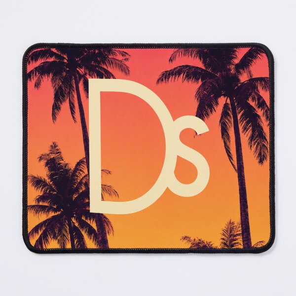 Item preview, Leonida Sunset Palm Monogram designed and sold by Foryoubroshirt.