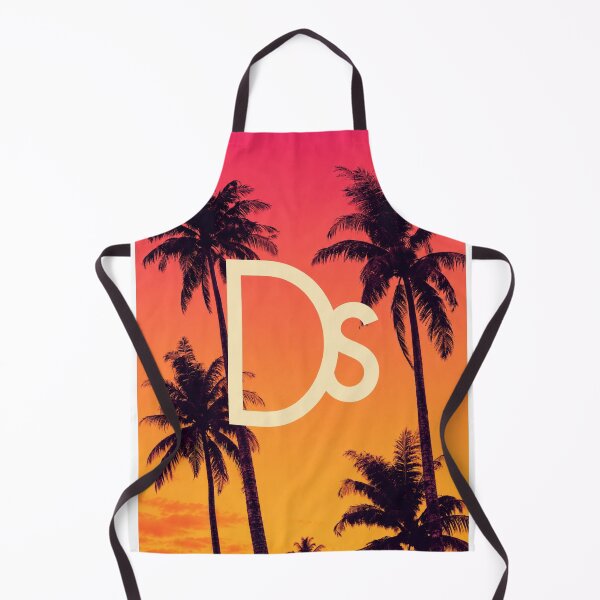 Item preview, Leonida Sunset Palm Monogram designed and sold by Foryoubroshirt.