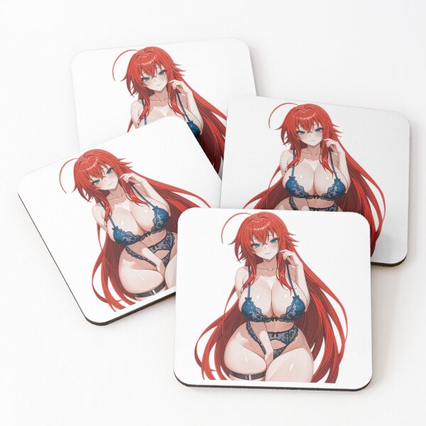Item preview, Anime Red Hair Heroine Close Up Illustration designed and sold by Perserutonasa.