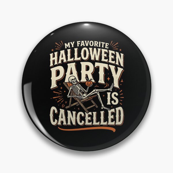 Item preview, Funny Halloween Party Cancelled Spooky Season Introvert Humor designed and sold by Assile-Crafters.