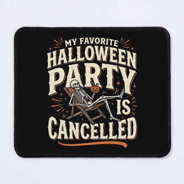 Item preview, Funny Halloween Party Cancelled Spooky Season Introvert Humor designed and sold by Assile-Crafters.