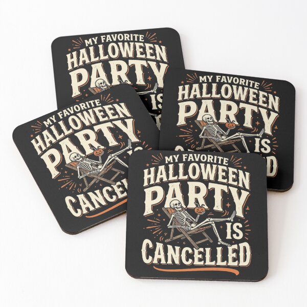 Item preview, Funny Halloween Party Cancelled Spooky Season Introvert Humor designed and sold by Assile-Crafters.