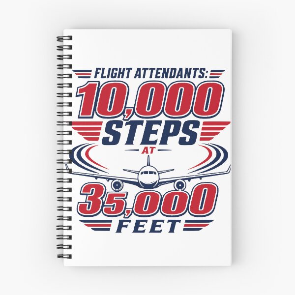 Item preview, Flight Attendants 10K Steps designed and sold by 321IslandPrints.