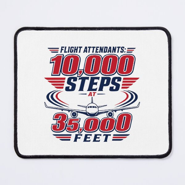 Item preview, Flight Attendants 10K Steps designed and sold by 321IslandPrints.