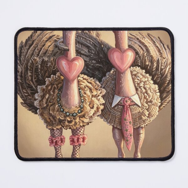 Item preview, Ostriches in love designed and sold by Jonsmartdesigns.