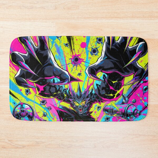 Item preview, Graffiti Cats in Neon Flight (V7) designed and sold by SabaMirzique.