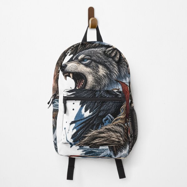 Item preview, Viking Warrior – Norse Legend & Raven designed and sold by LmonioressXxx.