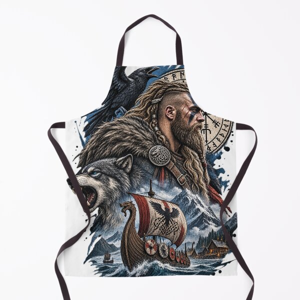 Item preview, Viking Warrior – Norse Legend & Raven designed and sold by LmonioressXxx.