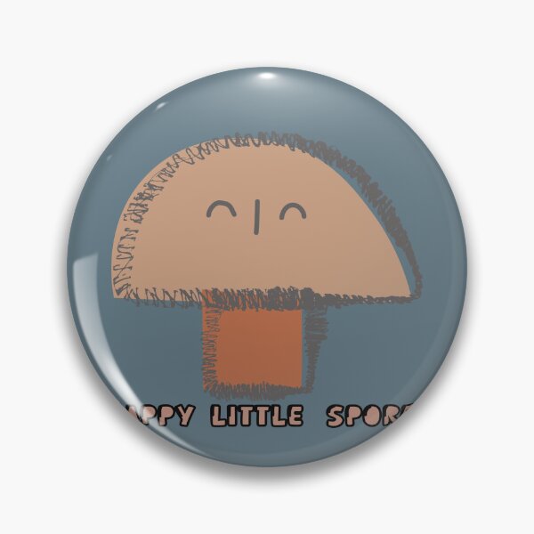 Item preview, Happy Little Spore Mushroom Illustration designed and sold by EducaPro.