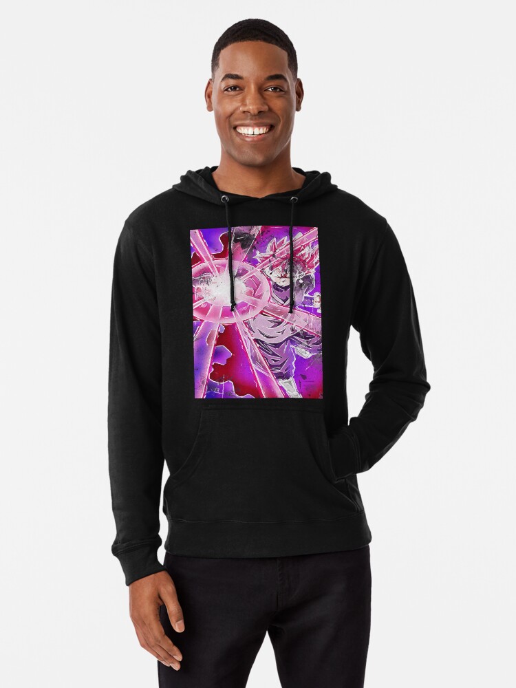 goku black rose hoodie