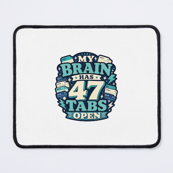 Item preview, Professionally Anxious Funny Sticker designed and sold by RedRubyBubble.