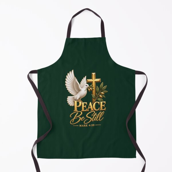 Item preview, Peace Be Still – Elegant Christian Dove & Cross Design designed and sold by HO•Designs.