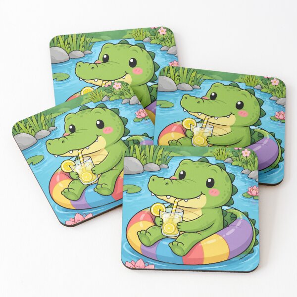 Item preview, Alligator Floating in Pond designed and sold by LoveLife-11.