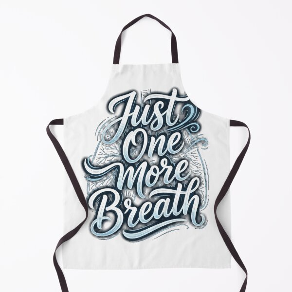 Item preview, Just One More Breath – ALS Awareness Hope Typography designed and sold by Mirgonhood.