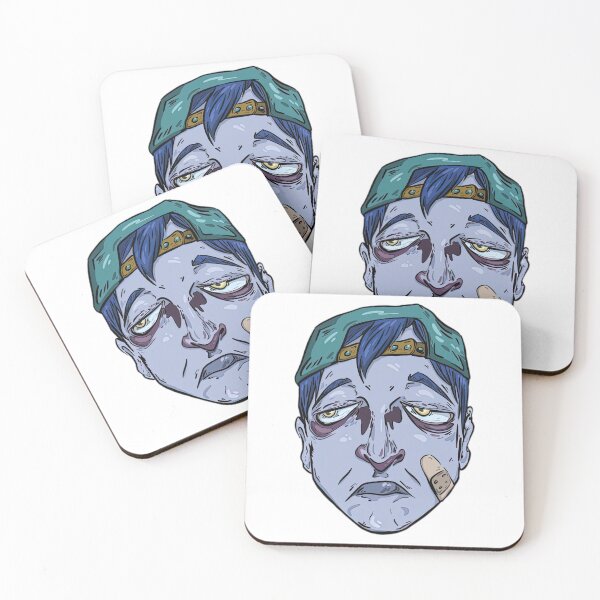 Item preview, Rough Night Blue Fantasy Character Portrait designed and sold by janpieper68.