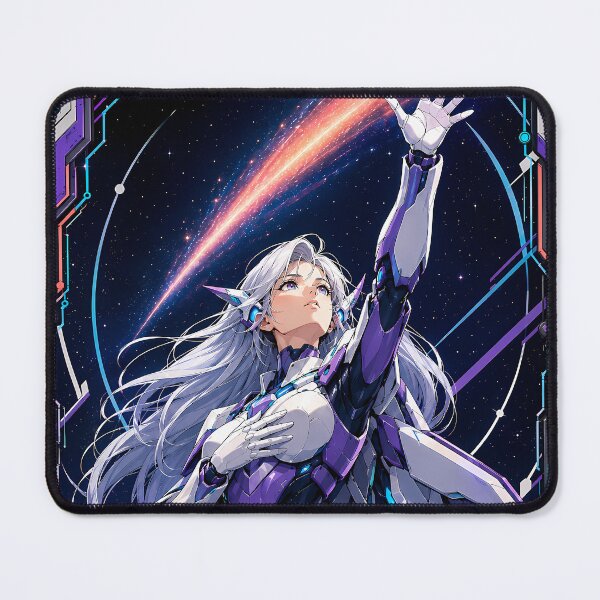 Item preview, Comet Mecha Valkyrie – Cosmic Anime Warrior designed and sold by Apocalyptic Art Studio.