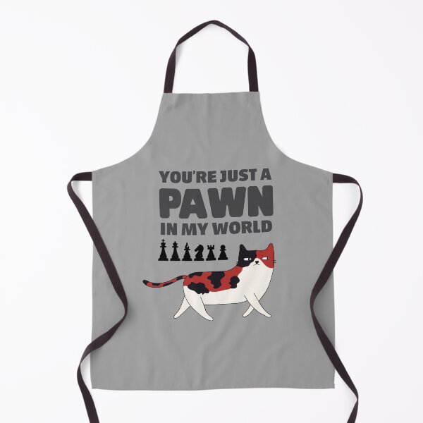 Item preview, Sarcastic Calico Cat - Chess Quote - You're Just a Pawn in my world designed and sold by aliyeus.