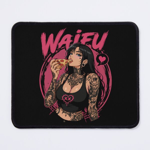 Item preview, Pizza Waifu designed and sold by GhoulishGraphX.
