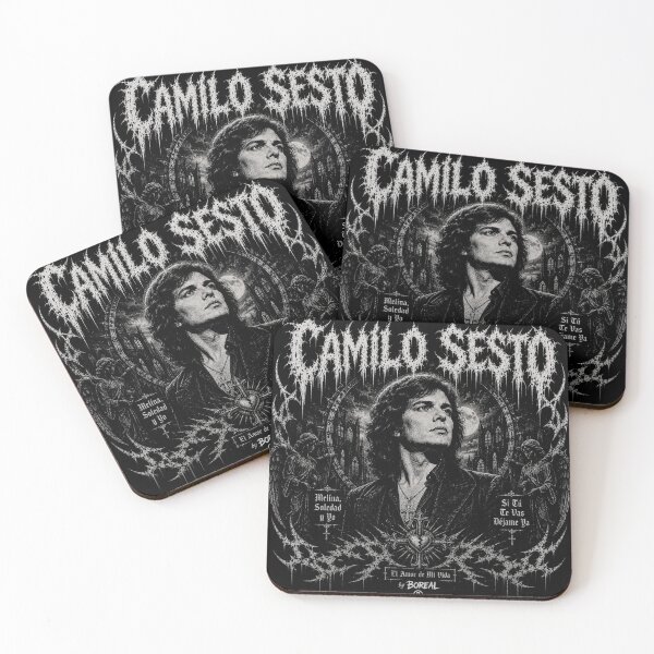 Item preview, Camilo Sesto – El Amor de Mi Vida | Gothic Heavy Metal Art designed and sold by Boreal Apparel.