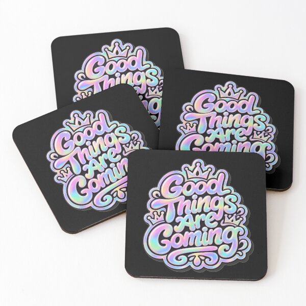 Item preview, Good Things Are Coming designed and sold by Zibaldone Design.