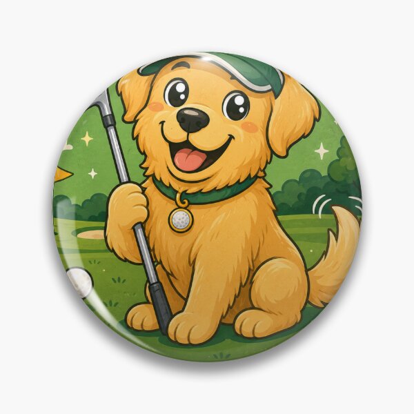 Item preview, Good Boy on the Fairway designed and sold by RedRubyBubble.