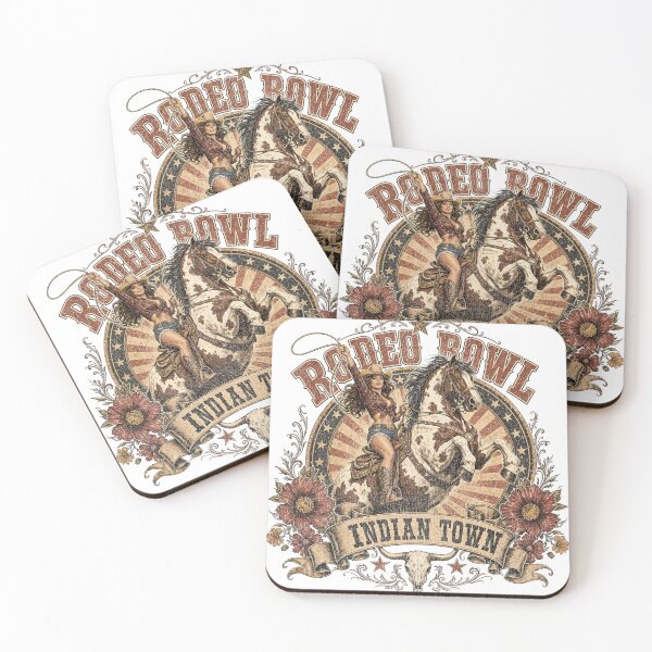 Item preview, Rodeo Bawl Indian Town Western Cowgirl Design designed and sold by castillomiami.