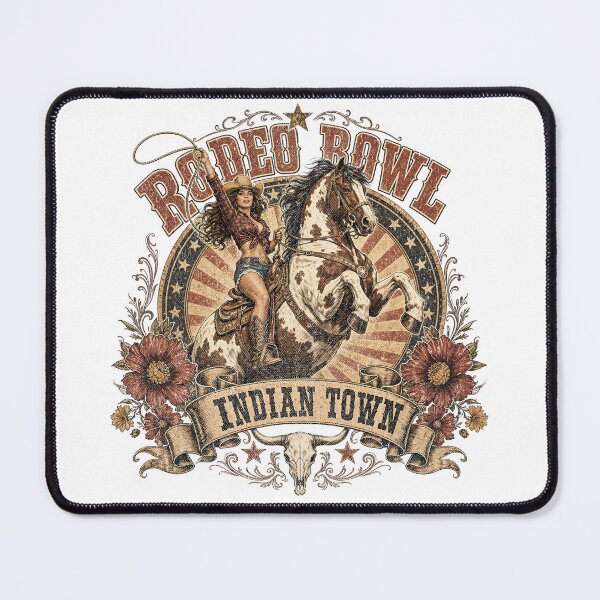 Item preview, Rodeo Bawl Indian Town Western Cowgirl Design designed and sold by castillomiami.