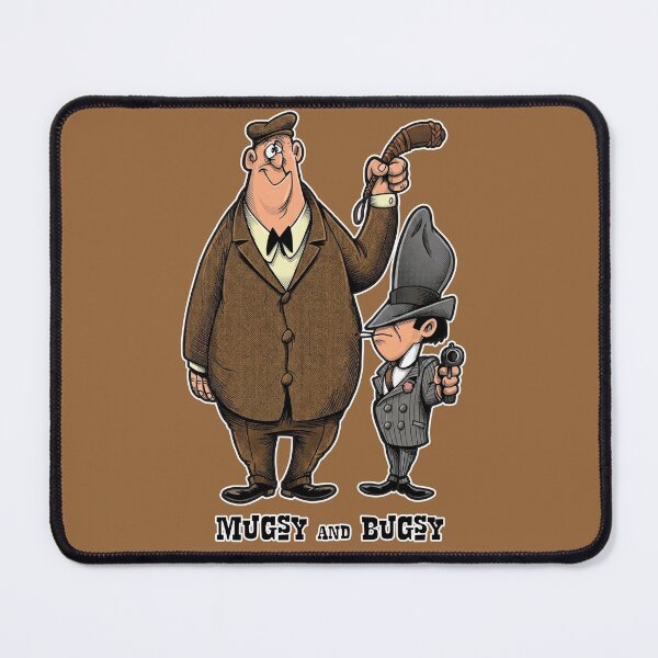Item preview, Mugsy and Bugsy - Retro Cartoon Villains designed and sold by Deviant Logic Design.