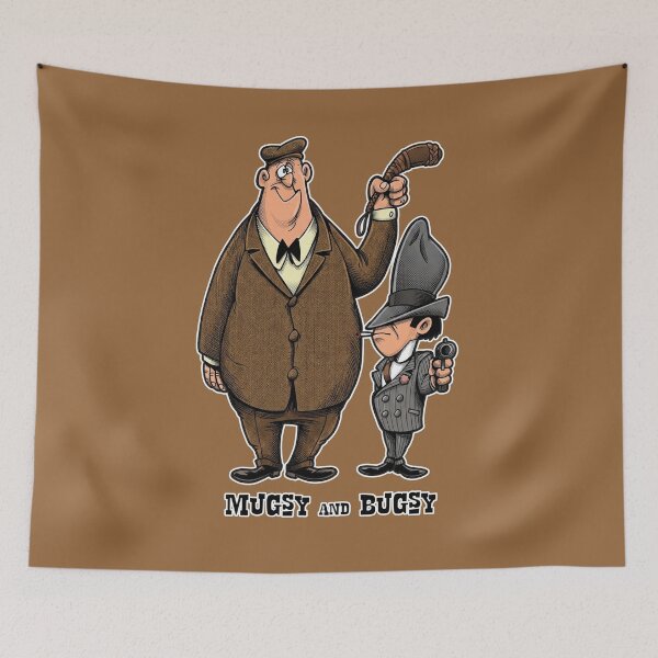 Item preview, Mugsy and Bugsy - Retro Cartoon Villains designed and sold by Deviant Logic Design.