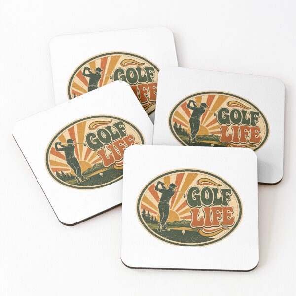 Item preview, Retro Golf Life designed and sold by RedRubyBubble.
