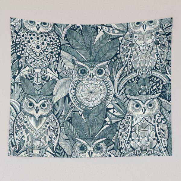 Item preview, Blue Owl designed and sold by The Mad Tea Party.