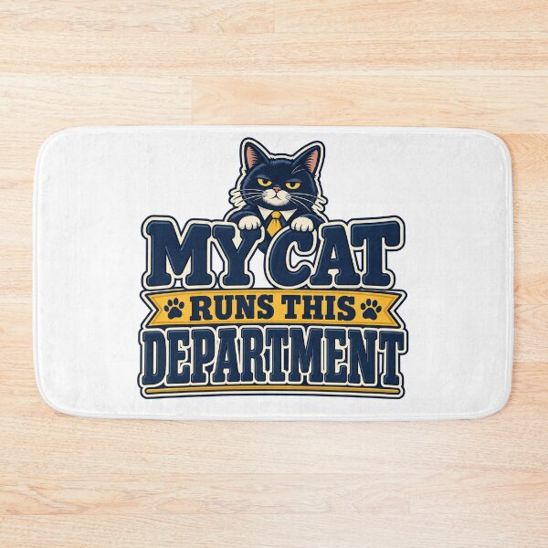 Item preview, My Cat Runs This Department designed and sold by FZ Designs.