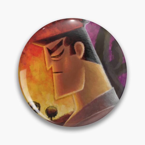 Item preview, The Stoic Warrior, Samurai Jack designed and sold by oilmonsta.