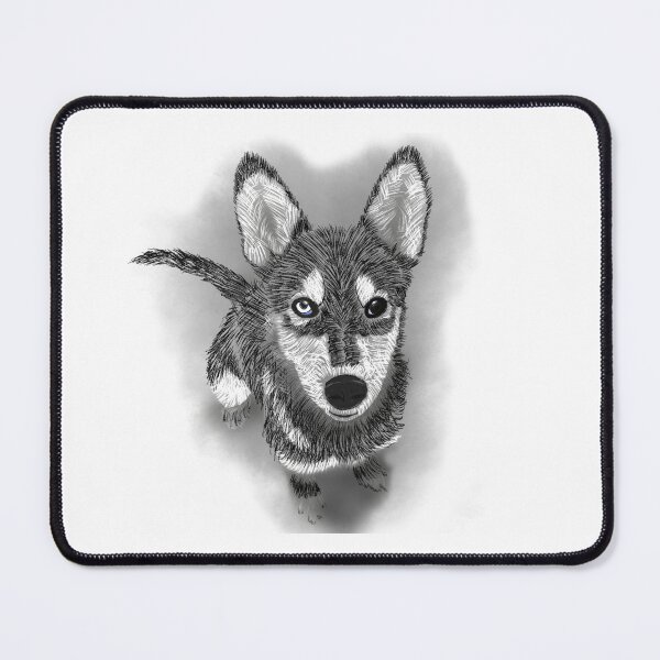 Item preview, Spectral Husky: A Gaze in the Dark designed and sold by WaveAcuarela.