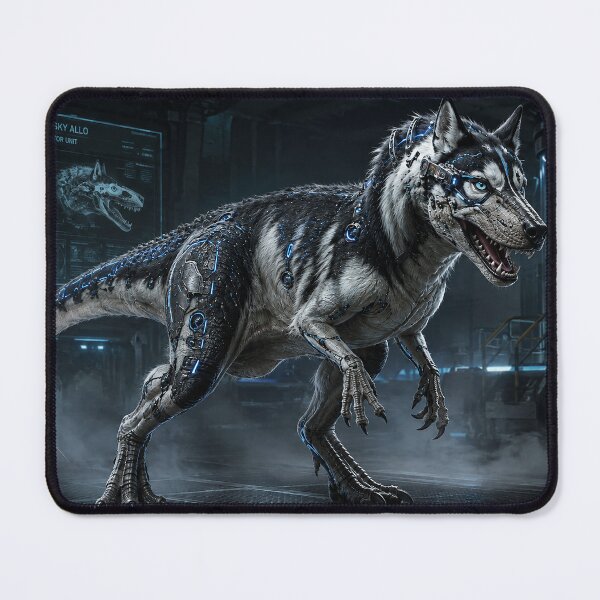 Item preview, Husky-Allosaurus Genetic Dino Hybrid designed and sold by nikkolaus.