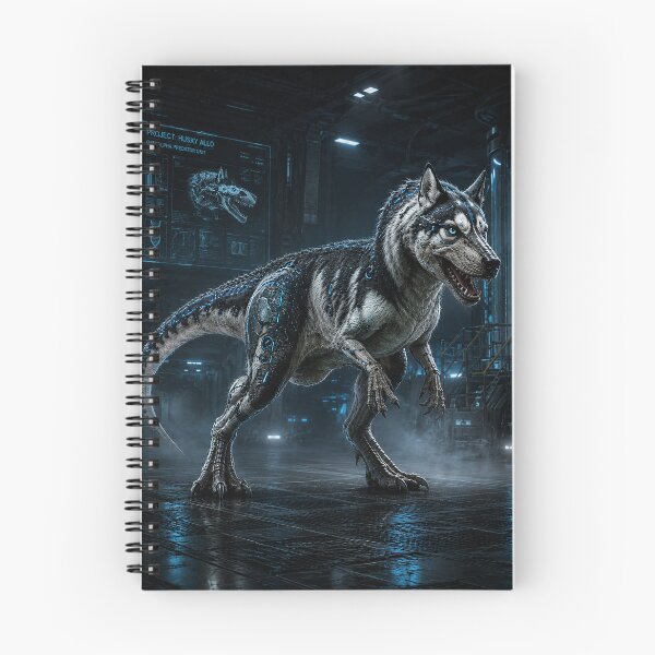 Item preview, Husky-Allosaurus Genetic Dino Hybrid designed and sold by nikkolaus.