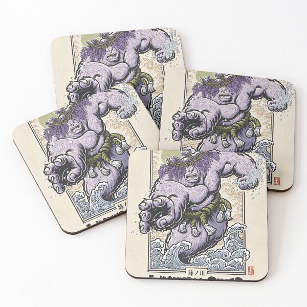 Item preview, Fujinokawa Wisteria River Sumo designed and sold by Bizu Digitalart.