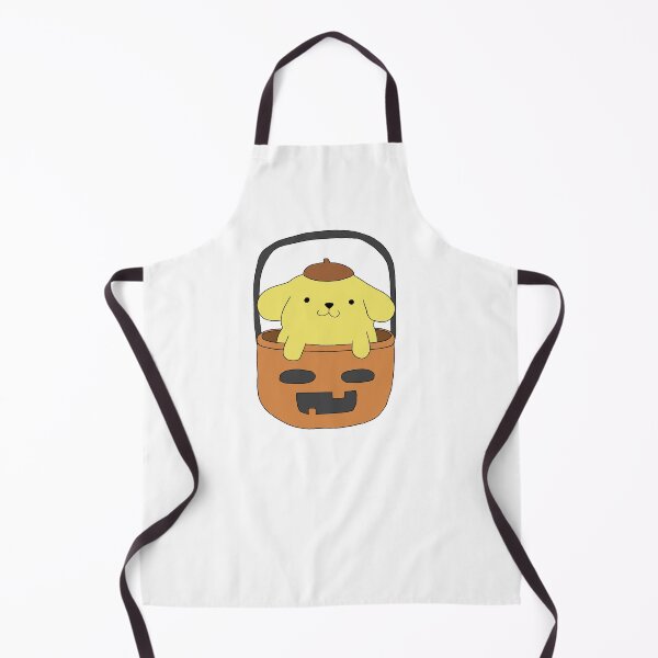 Item preview, Cute Sanrio Character Pompompurin in Pumpkin Basket Halloween Kawaii Fall Illustration designed and sold by Iska-Designs.