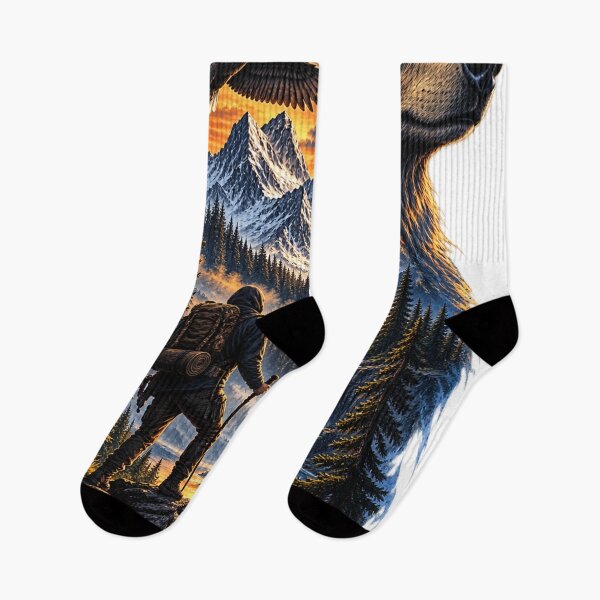 Item preview, Wild Spirit – Bear, Mountains & Adventure designed and sold by LmonioressXxx.