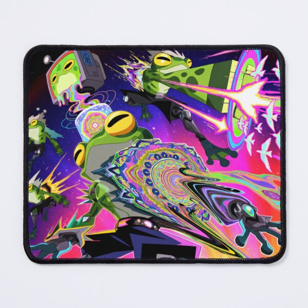 Item preview, Cosmic Shinobi: Leap of the Neon Amphibians (V3) designed and sold by SabaMirzique.
