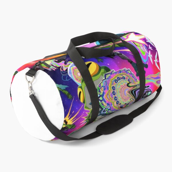 Item preview, Cosmic Shinobi: Leap of the Neon Amphibians (V3) designed and sold by SabaMirzique.