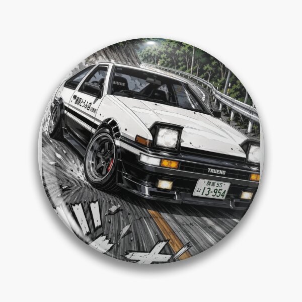 Item preview, Toyota AE86 Trueno DownHill Drift designed and sold by VectorBayGarage.