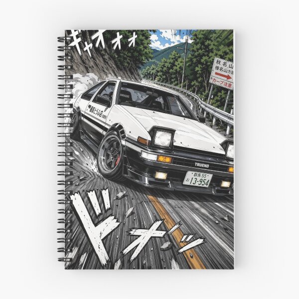 Item preview, Toyota AE86 Trueno DownHill Drift designed and sold by VectorBayGarage.